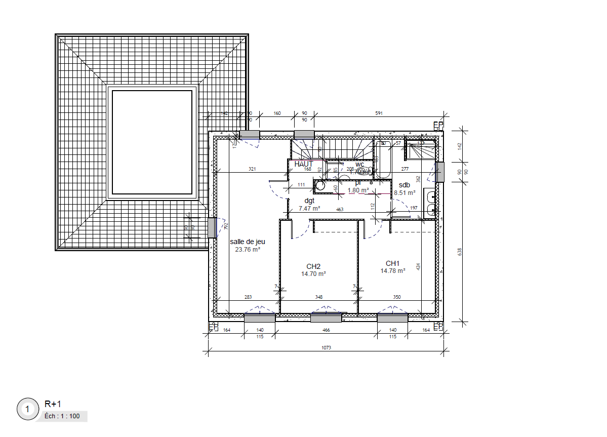 PLAN ETAGE